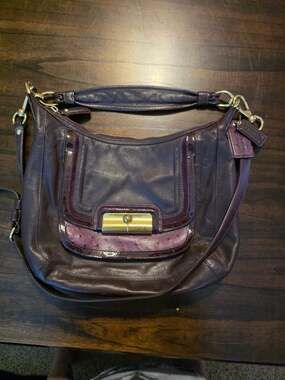 Coach | Bags | Vintage Coach Hamptons Leather Buckle Hobo 7548